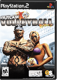 Outlaw Volleyball Remixed PAL Playstation 2  box art